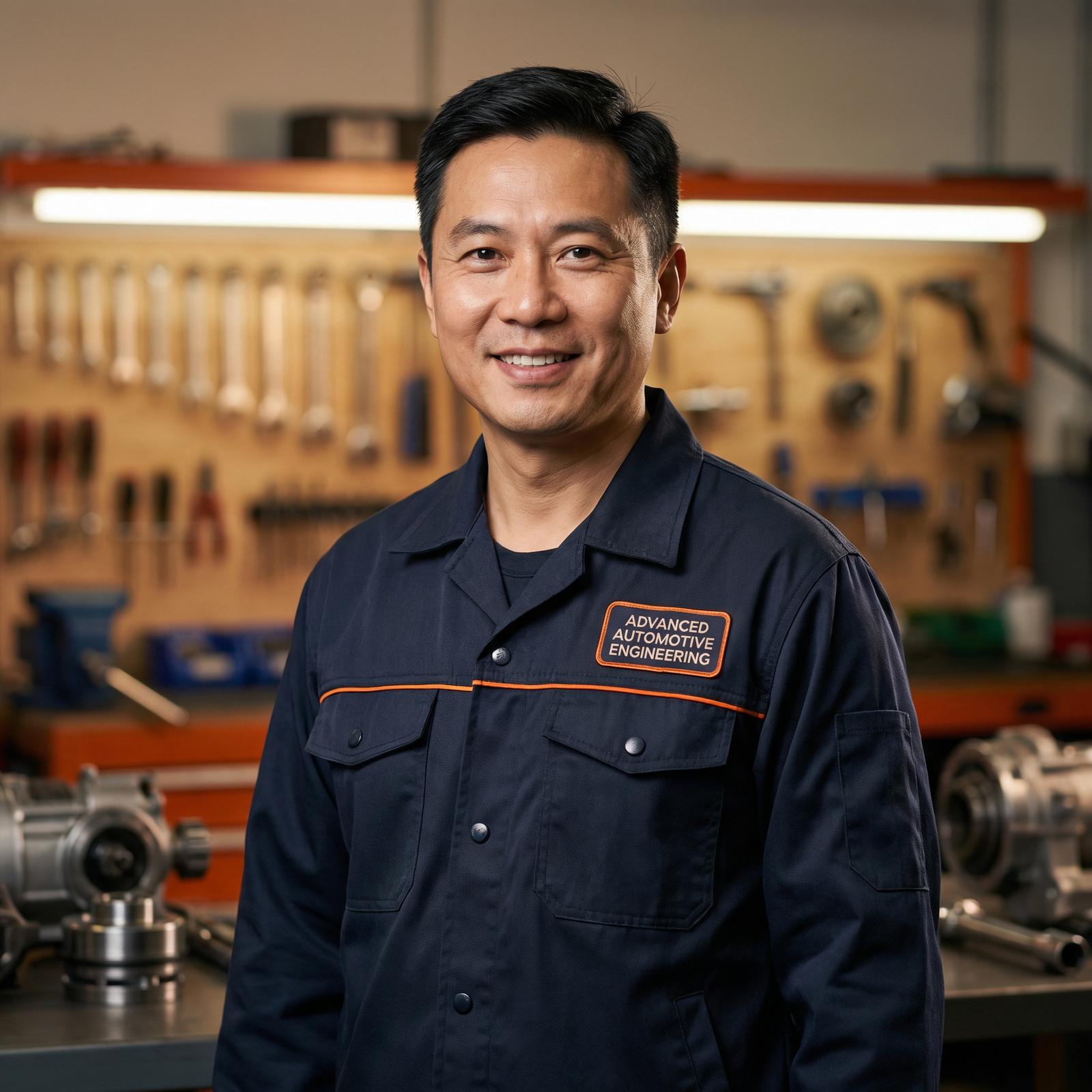 女神视频首席改装导演张铭远