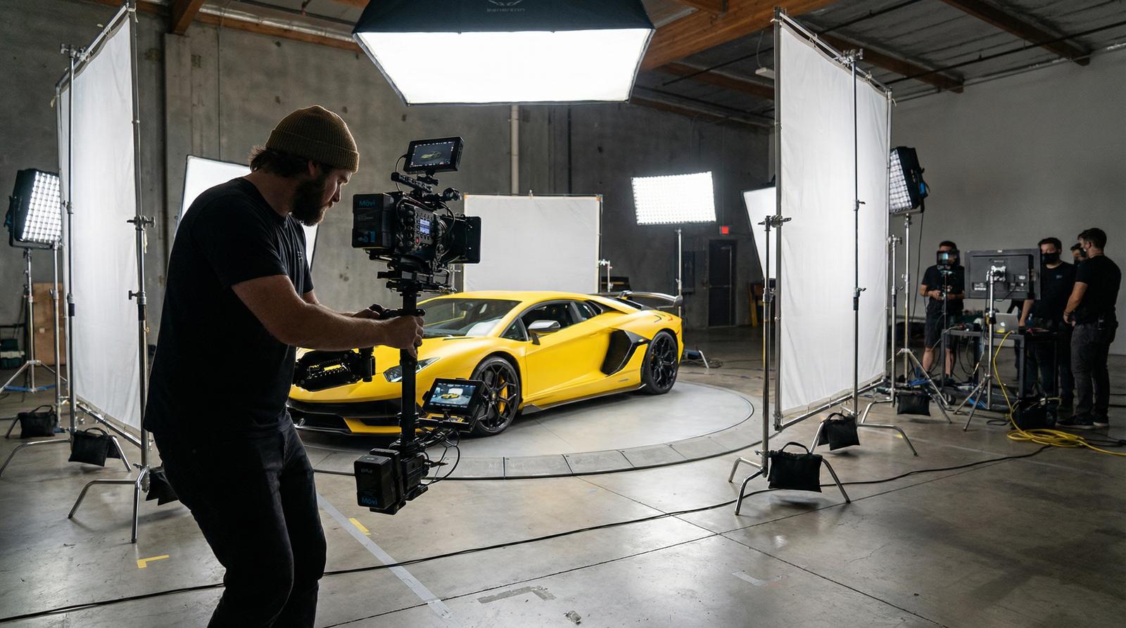 女神视频视频制作-汽车视频拍摄幕后